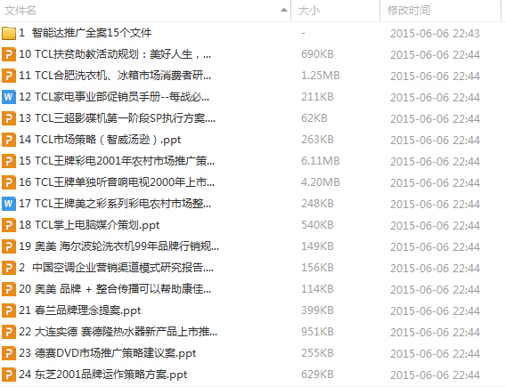 2015年家電行業市場營銷策劃方案全集